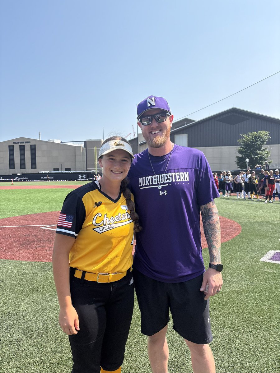 Alia Rowles (@aliarowles2027) on Twitter photo Loved working with <a href="/NUSBcats/">Northwestern Softball</a> again yesterday! Appreciated all of the drills and had such a fun time! Thank you coaches!
Go Cats! 💜🤍
<a href="/katedrohan/">Kate Drohan</a> <a href="/CarylDrohan/">Caryl Drohan</a> <a href="/TonySmithNUSB/">Anthony Smith</a> <a href="/Mgascoigne32/">Michelle Gascoigne</a> <a href="/joshbaer24/">Josh Baer</a> <a href="/CheetahsBaer/">Chicago Cheetahs 18u Baer</a> Loved working with <a href="/NUSBcats/">Northwestern Softball</a> again yesterday! Appreciated all of the drills and had such a fun time! Thank you coaches!
Go Cats! 💜🤍
<a href="/katedrohan/">Kate Drohan</a> <a href="/CarylDrohan/">Caryl Drohan</a> <a href="/TonySmithNUSB/">Anthony Smith</a> <a href="/Mgascoigne32/">Michelle Gascoigne</a> <a href="/joshbaer24/">Josh Baer</a> <a href="/CheetahsBaer/">Chicago Cheetahs 18u Baer</a>