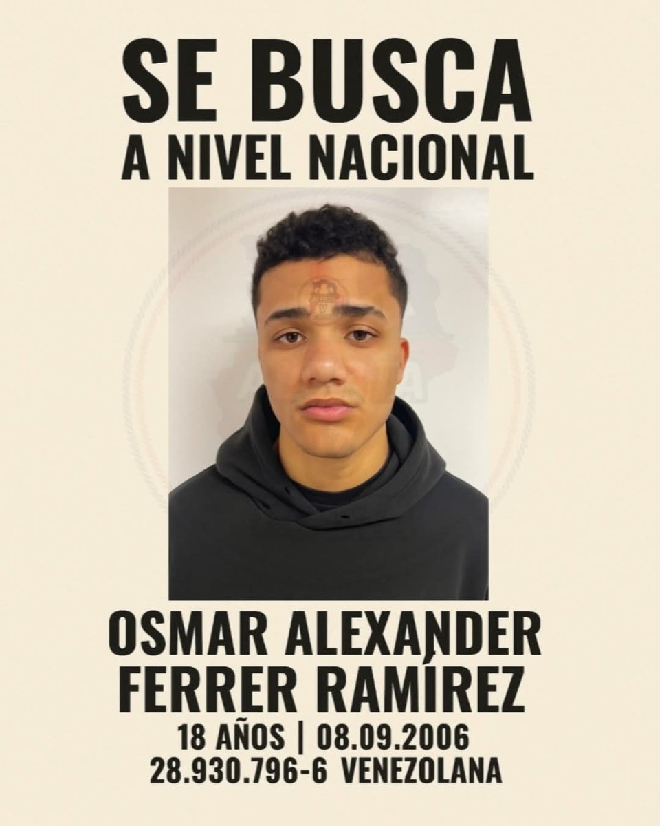 Bueno hagamos la pega también nosotros y a recapturarlo. Difundalo!!