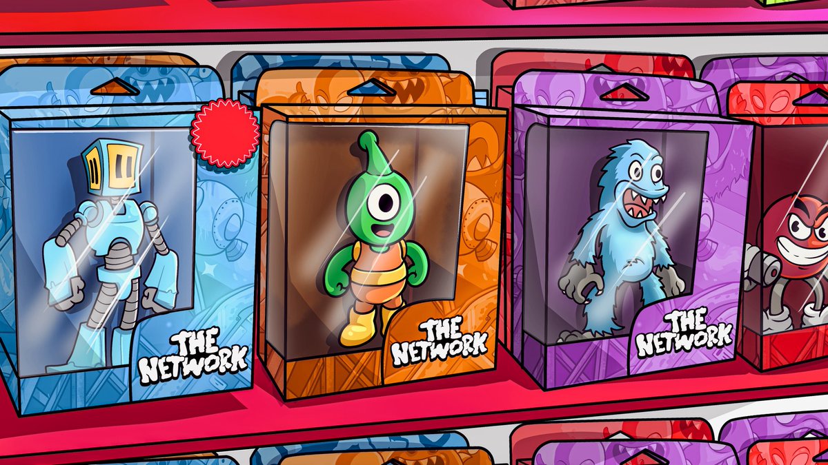 TheNetworkNFT's tweet photo. You are EXCITED. We feel it. 👀

Fess up, which character is your favorite? ✨

First 50 retweets get a 🍫