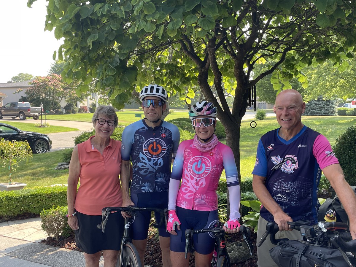 C3 pal Mark Herbst is 17 000+ km into his world record 30 000km ride. He crossed back into Canada in Leamington via Ferry from Ohio last night staying with the Kniaziew family.  After 150km today he will be in St Thomas with C3 Alumni Susan Cole.  A truly remarkable story.