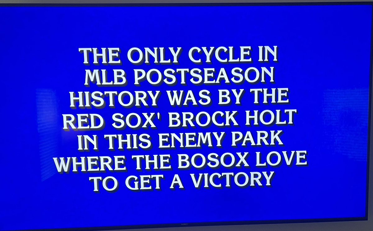 RiceOwlsVoice's tweet image. Some @RiceUniversity love on Jeopardy! Before and After category (What is Brown Rice University?) and then a nod to the great Brock Holt.
