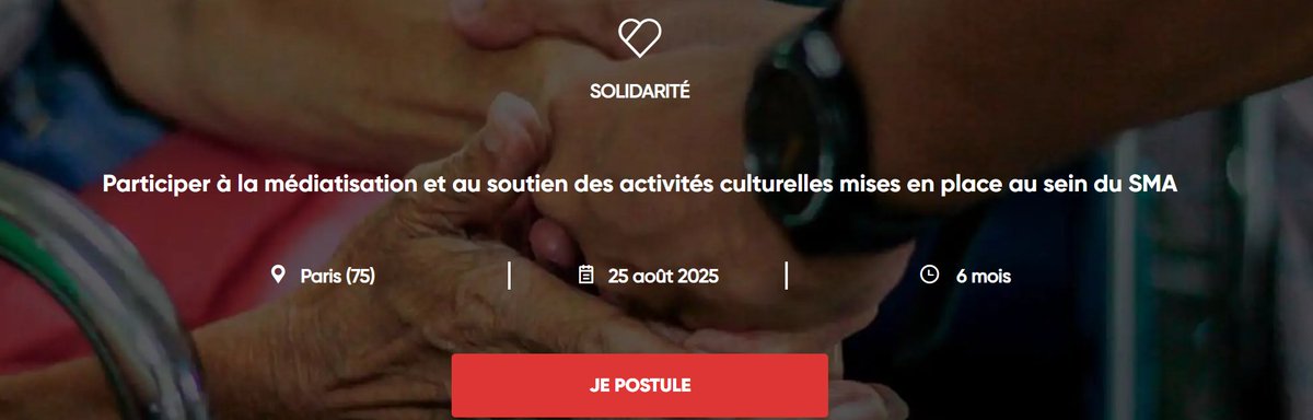 ⚠️ Nous recrutons un service civique  ! 

👉 SI vous avez la nationalité française, que vous avez entre 18 et 25 ans (jusqu'à 30 ans pour les personnes en situation de handicap) et que vous avez envie de vous engager en tant que service civique : à vous de jouer !