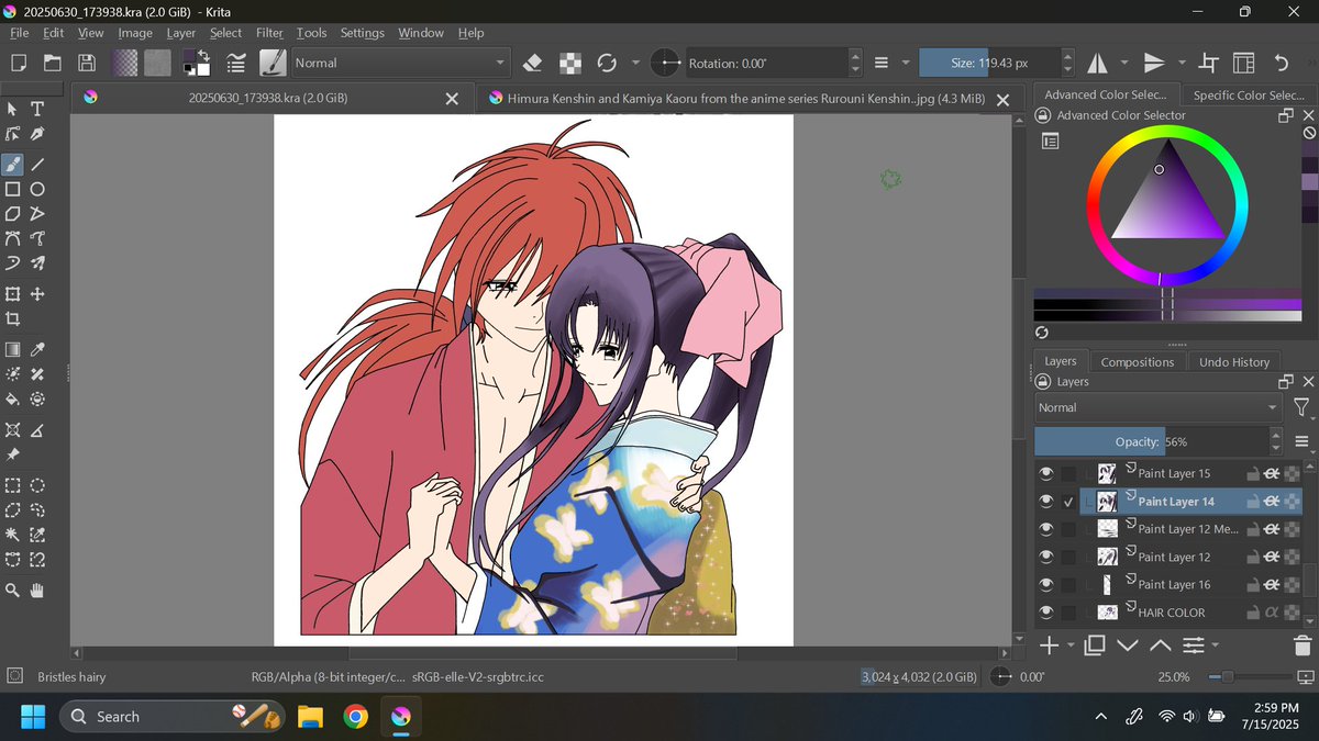 59/75  

I think I'm kinda slowly getting the hang of shading digitally lol

#75DaysOfHobbies