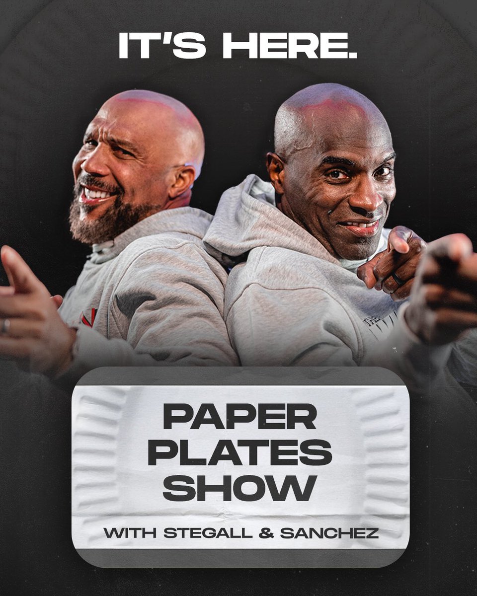 PaperPlatesShow's tweet image. The Paper Plates Show is here!! 🚨
Episode 1 with @MiltStegallTSN and @DavisSanchez drops tomorrow!! 🏈
Subscribe ➡️ youtube.com/@paperplatessh…