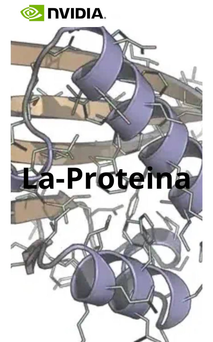 NVIDIAHealth's tweet image. Hybrid explicit-latent flows are the new foundation models for protein structures.
La-Proteina shows that one network can design 800-residue, all-atom structures and sequences, then perform well at motif scaffolding.
Read more: nvda.ws/4nOjBSL
