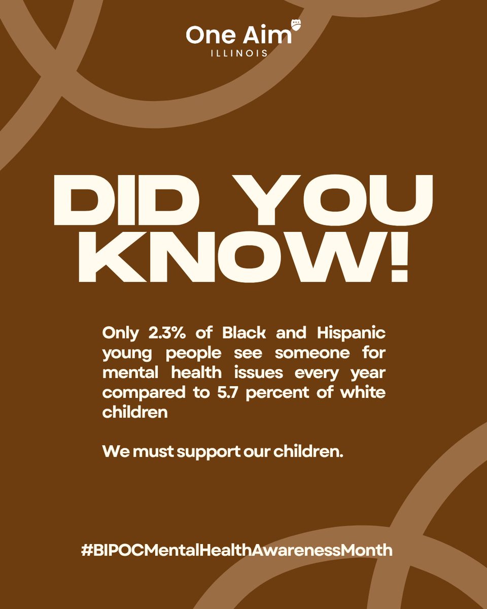 July is BIPOC Mental Health Awareness Month, a time to center the unique experiences of Black, Indigenous and people of color and break the stigma around mental health.
Everyone deserves access to care that sees, hears and heals them. #BIPOCMentalHealth #MentalHealthForAll
