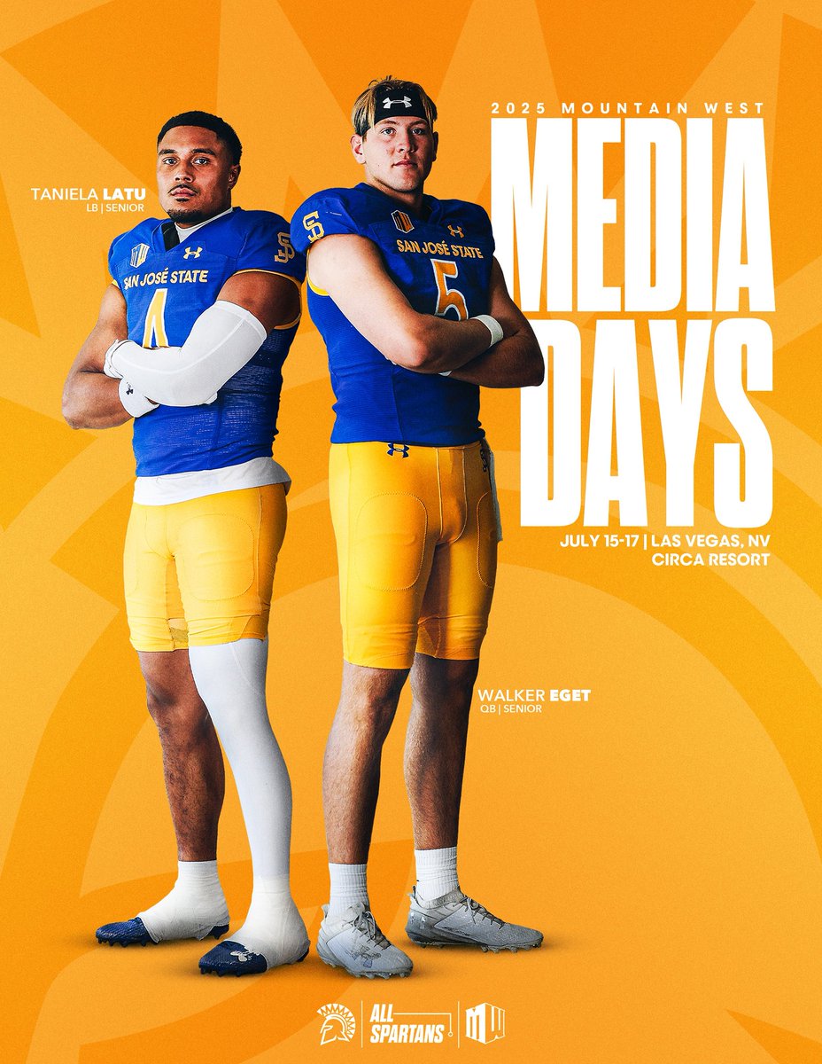 Next Stop: 𝑳𝒂𝒔 𝑽𝒆𝒈𝒂𝒔

ready to kick things off at <a href="/MountainWest/">Mountain West</a> media days!

#ThisIsSparta | #AllSpartans