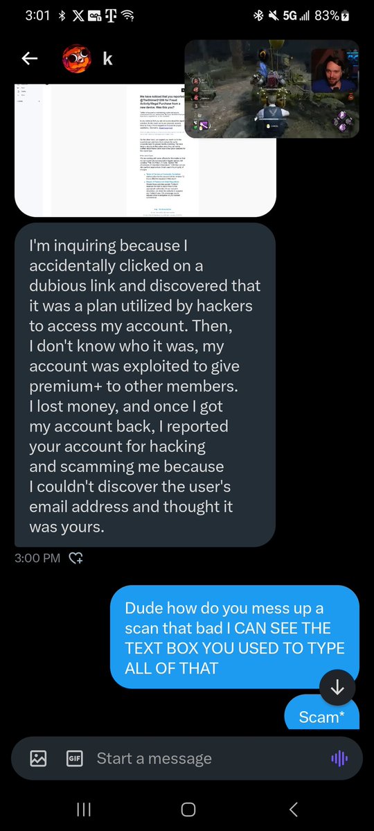 TheShimer21206's tweet image. Careful this user was hacked pretty sure and the mf who tried to do it to me forgot to remove the text box that he used to do it LOL I can see it at the start of the sentence