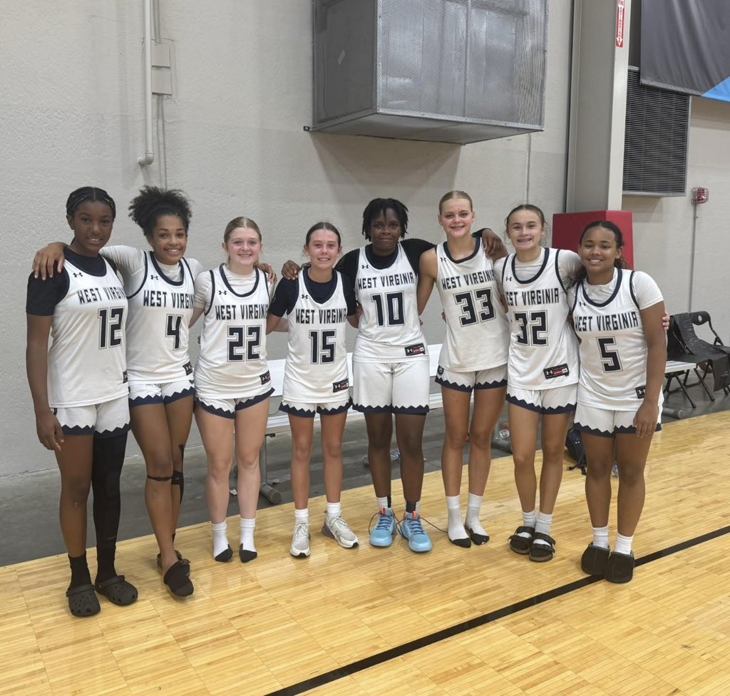 WV Thunder 2029 Chapman (@wvthunder2029) on Twitter photo Our team went 7-1 this week competing in Hoosier Heat + UA Rise Session 2 up a grade in 15U. We finished with a 7-1 record in 15U UA Rise and #7 overall heading into UA Rise finals. These girls need to be on your radar! <a href="/Scottejohnson12/">Scott johnson</a> <a href="/Brian_Mallory/">Brian Mallory</a> <a href="/MeadeHoops/">Amanda Meade</a> <a href="/JrAllStarBB/">Jr. All-Star Girls Basketball</a> Our team went 7-1 this week competing in Hoosier Heat + UA Rise Session 2 up a grade in 15U. We finished with a 7-1 record in 15U UA Rise and #7 overall heading into UA Rise finals. These girls need to be on your radar! <a href="/Scottejohnson12/">Scott johnson</a> <a href="/Brian_Mallory/">Brian Mallory</a> <a href="/MeadeHoops/">Amanda Meade</a> <a href="/JrAllStarBB/">Jr. All-Star Girls Basketball</a>