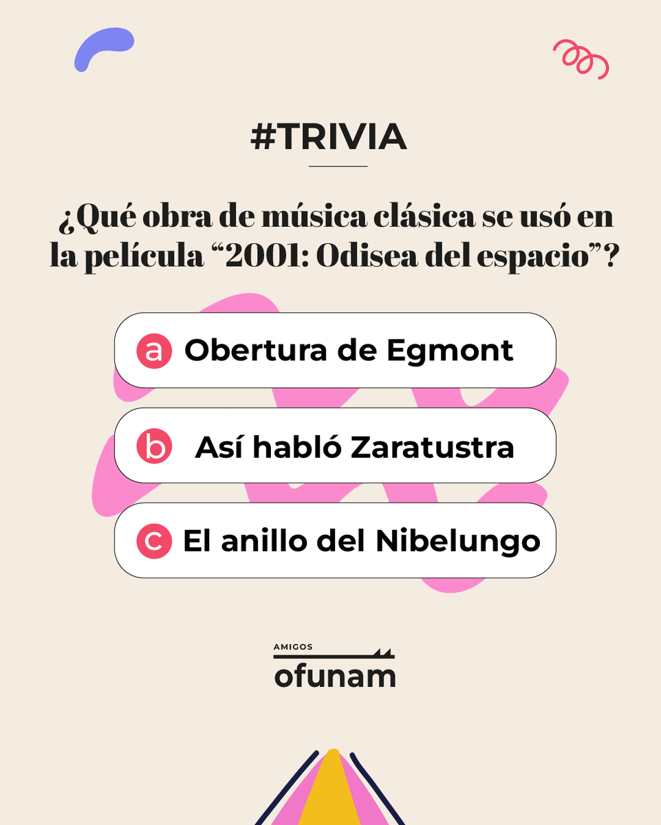 Adivina adivinador… 
¿Conoces la respuesta correcta? ¡Reta a tus amigos a responder en los 
comentarios!
 Únete a la familia de Amigos de la OFUNAM
amigosofunam.org/hazte-amigo