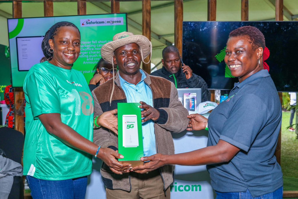 SafaricomPLC's tweet photo. During our day 2 of the  M-PESA Sokoni,  Rift edition, we heard powerful stories, learned from experts, and saw how technology and partnerships are shaping a more sustainable future for farmers.
#SafireConnect #MPESASokoni https://t.co/NcOxNnebni