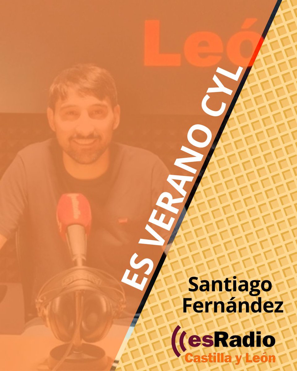 🎙Escucha #VeranoEsRadio con Santiago Fernández en #esRadioCyL

☑️ #esRadioCyL 📻👇🏼 
esradiocastillayleon.es/castilla-y-leo…