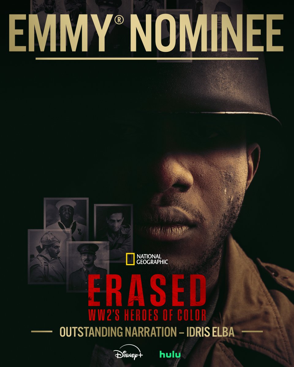 NatGeoTV's tweet image. We're honored to announce that #TucciInItaly, #LifeBelowZero, and Erased: WW2's Heroes of Color have been nominated for awards at the Primetime Emmy® Awards. Congratulations to everyone involved!