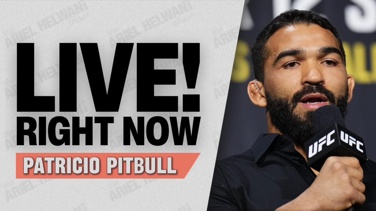 We welcome <a href="/PatricioPitbull/">Patricio Pitbull</a> to the program! 🇧🇷

Join us LIVE! ▶️