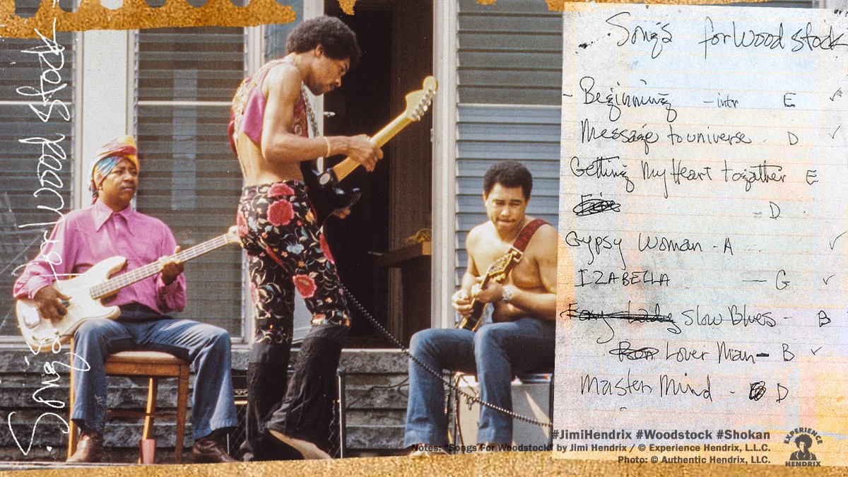 JimiHendrix's tweet image. In the weeks leading up to Woodstock, #JimiHendrix rented a home in the tiny upstate #NewYork town of Boiceville for a #Summer retreat. Joined by Billy Cox, Larry Lee and others the group used this time to relax and prepare for the upcoming #Woodstock appearance in August 1969.