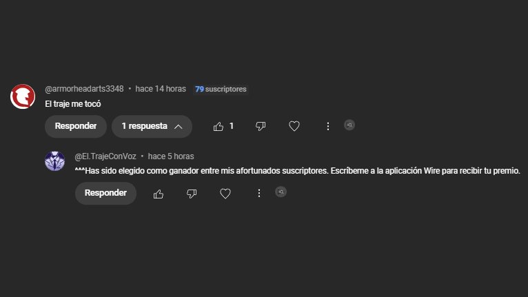 Hay un estafador haciéndose pasar por mi, por si lo llegan a ver, ignórenlo.