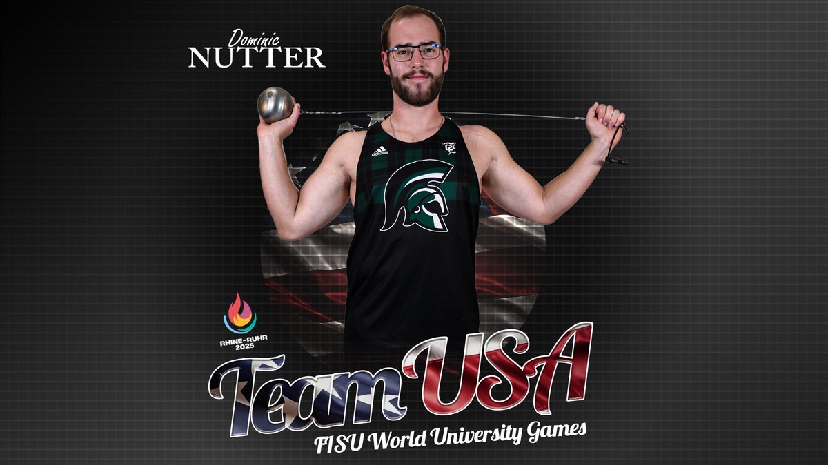 MT&amp;F: Graduate student Dominic Nutter set to compete for Team USA at 2025 FISU World University Games I He will compete on Tuesday, July 22 in the hammer throw in Bochum, Germany

🔗bit.ly/44P9eW6
