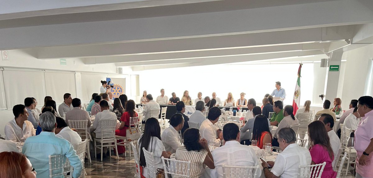 Consejo Coordinador Empresarial Gro (@ccegro_oficial) on Twitter photo RAFAEL NAVARRETE, NUEVO PRESIDENTE DEL CLUB ROTARIO DE ACAPULCO
Se llevó a cabo la toma de protesta del Club Rotario Acapulco (<a href="/rotary_acapulco/">Rotary Acapulco</a>) Las Brisas, encabezado por el Lic. Rafael Navarrete Quezada (<a href="/rafaelnq/">Rafael Navarrete Quezada</a>) quien asumió la presidencia de este organismo, sucediendo a la RAFAEL NAVARRETE, NUEVO PRESIDENTE DEL CLUB ROTARIO DE ACAPULCO
Se llevó a cabo la toma de protesta del Club Rotario Acapulco (<a href="/rotary_acapulco/">Rotary Acapulco</a>) Las Brisas, encabezado por el Lic. Rafael Navarrete Quezada (<a href="/rafaelnq/">Rafael Navarrete Quezada</a>) quien asumió la presidencia de este organismo, sucediendo a la
