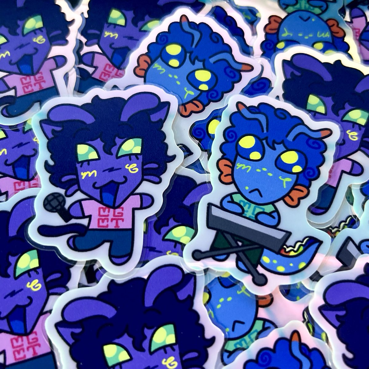 CrumzOnMyLap's tweet photo. Hi I made stuff, I only have stickers and two pin sets left! US SHIPPING ONLY (for now) you can go buy it here; https://t.co/epLstaqL1c https://t.co/5U3W1WZ1yU