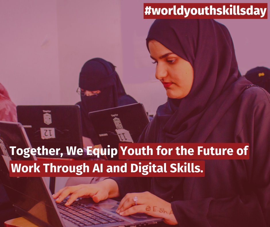 This #WorldYouthSkillsDay, we reaffirm our commitment to equipping youth across the MENA region with the digital and AI skills they need to thrive in the future of work. By bridging the gap between education and employment, we’re creating pathways to meaningful careers.