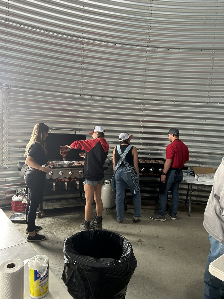 Thanks to our Flaman food crew for keeping our staff and customers fed at <a href="/AginMotion/">Ag in Motion</a>! 🍔