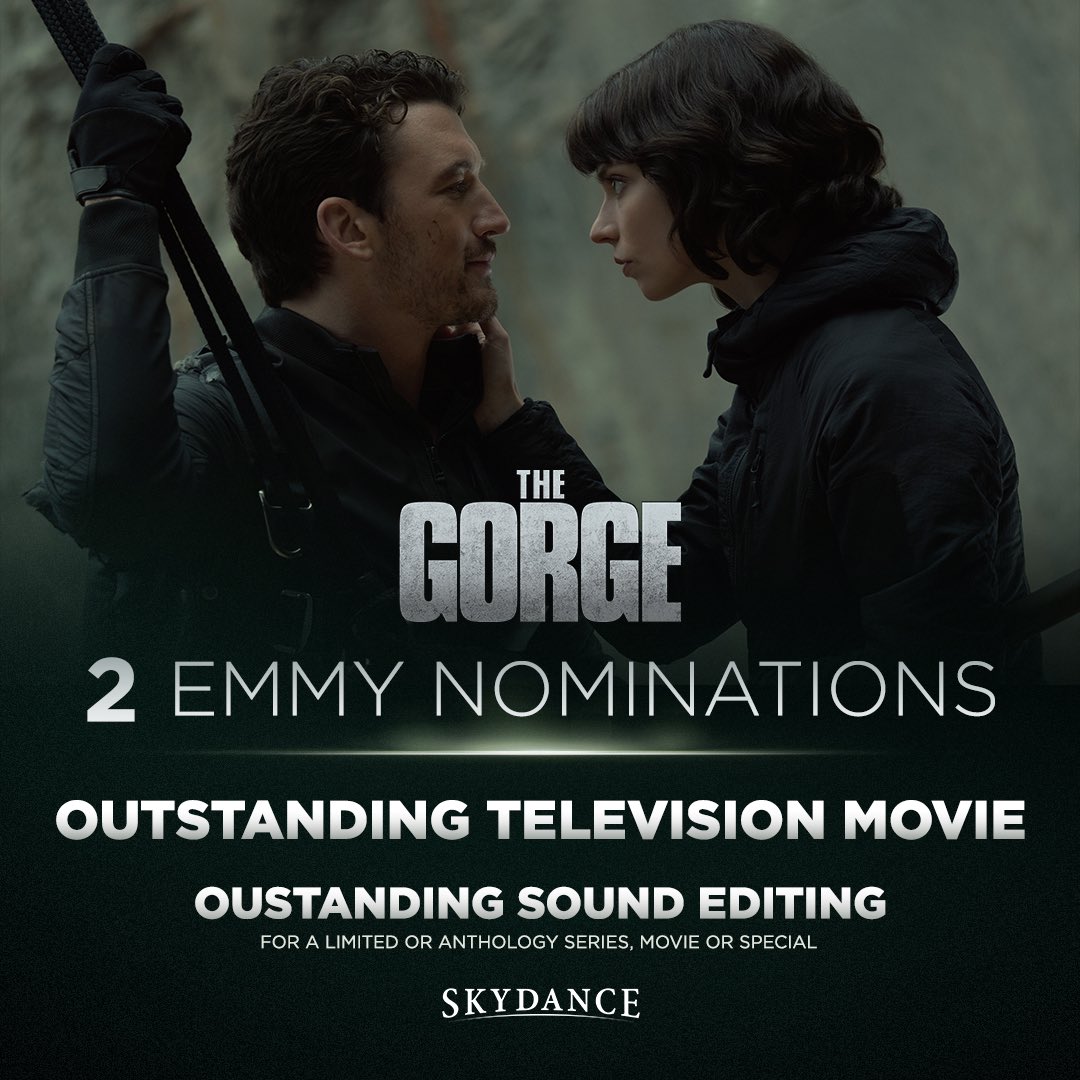 Congratulations #TheGorge! #Emmys
