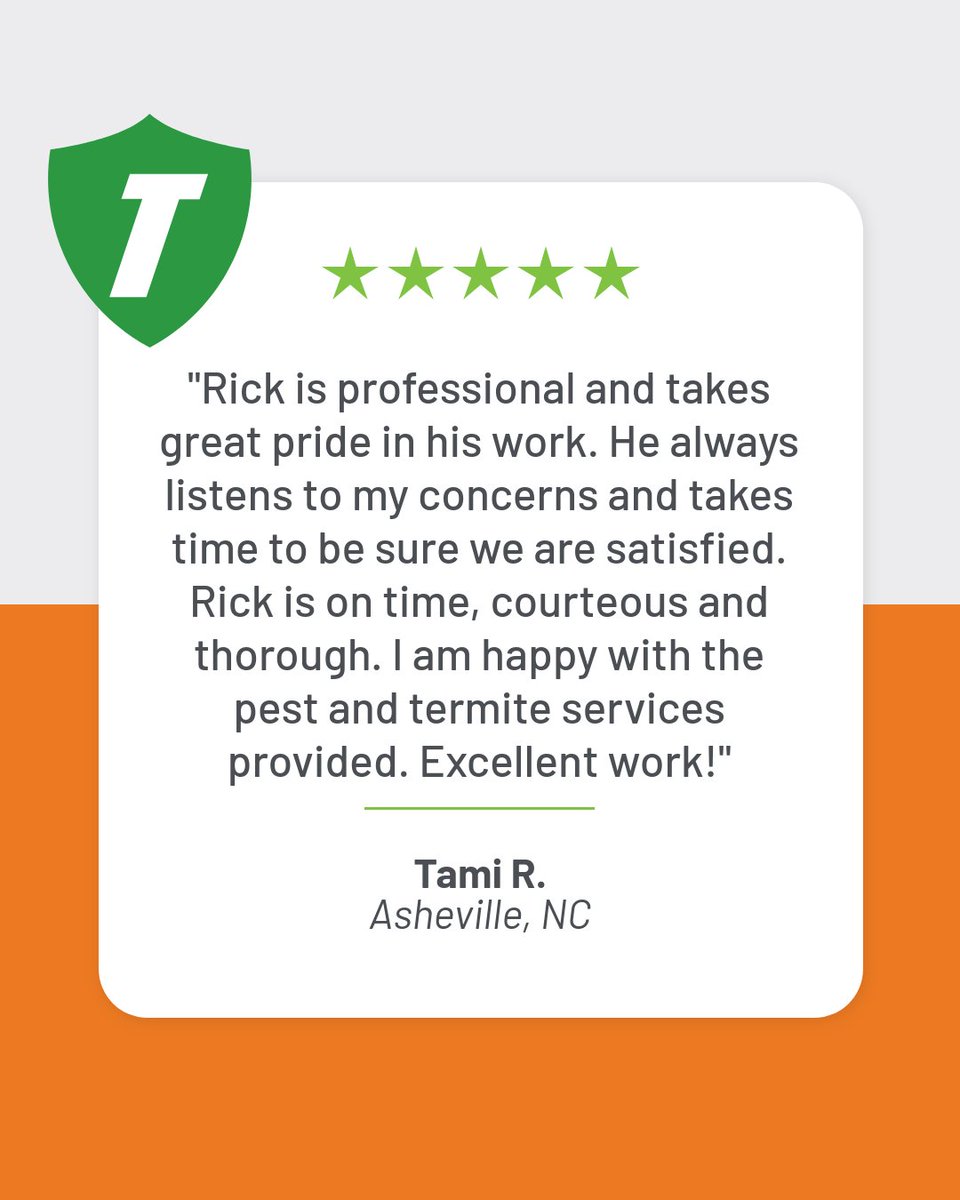 When you love what you do, it shows! 🙌 #trustterminix #ashevillenc #pestcontrol
