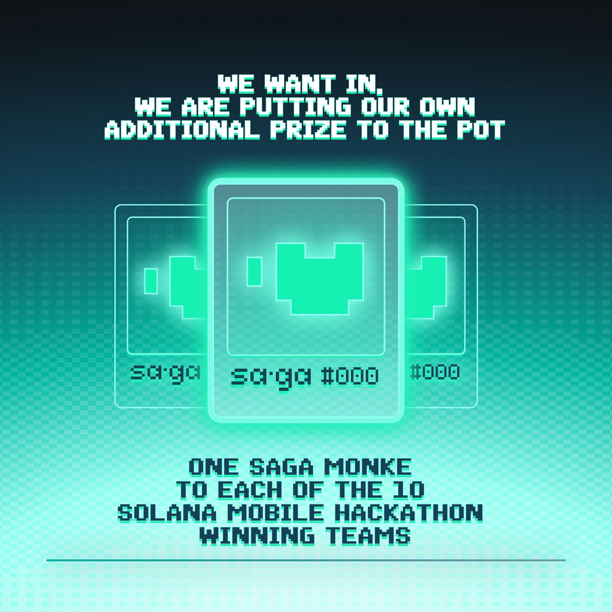 sagamonkes's tweet image. we believe the future of on-chain applications is mobile, and @solanamobile is a critical component to disrupting a pervasive duopoly that has reigned far too long.
we airdropped wave01 @sagamonkes in jan.2024, what started as a silly idea has become a driving force on @solana…