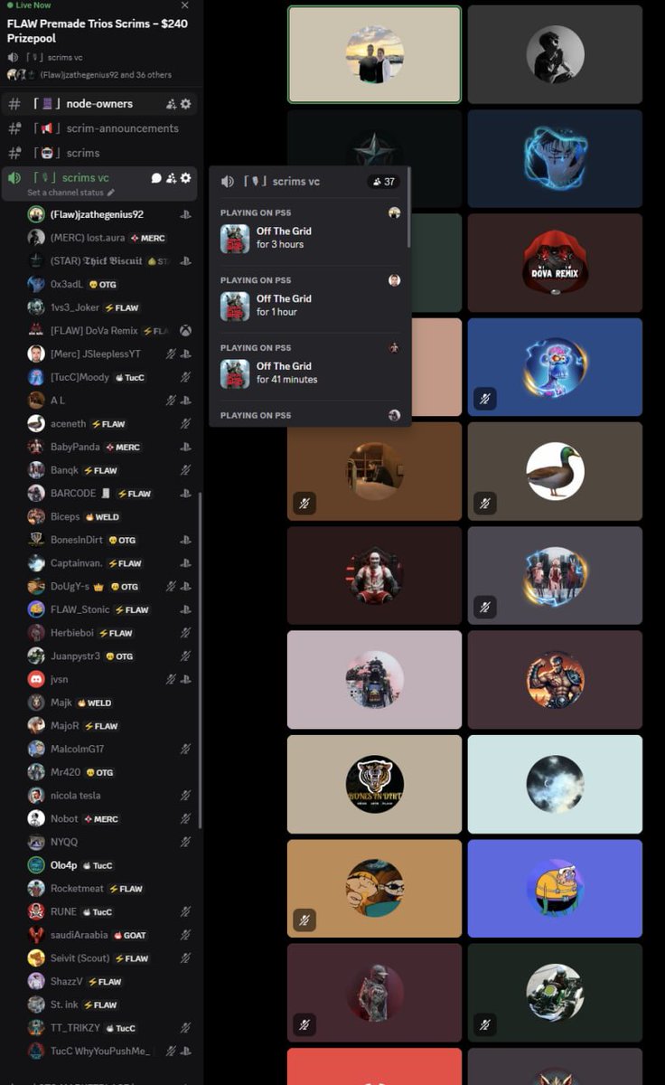 35+ stacked and swinging.

This ain’t your average lobby it’s where contenders are made. 💪

<a href="/playoffthegrid/">Off The Grid</a> <a href="/GUNbyGUNZ/">GUNZ Official</a> <a href="/solana/">Solana</a> <a href="/avax/">Avalanche🔺</a>