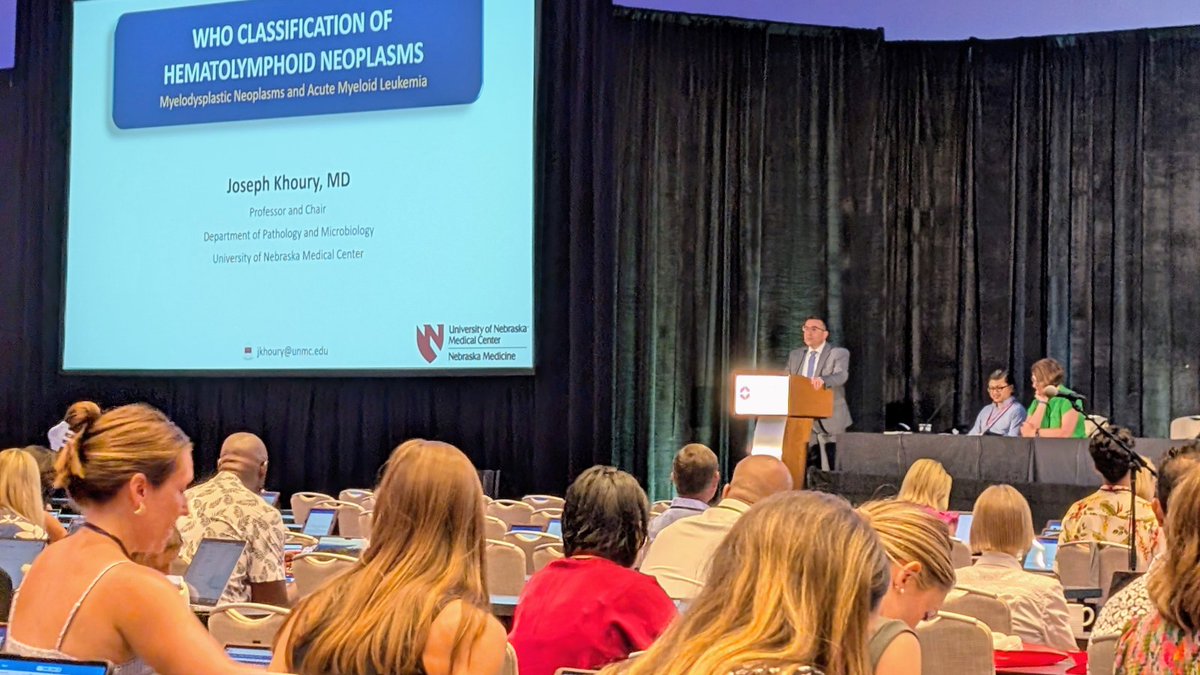 UNMC Pathology, Microbiology & Immunology (@unmc_pathmicro) on Twitter photo Dr. Joseph Khoury, our department chair, speaks today at the inaugural Pan Pacific Leukemia Conference, hosted by <a href="/unmc/">University of Nebraska Medical Center</a> in collaboration with the University of Texas MD Anderson Cancer Center in Maui this week. Dr. Joseph Khoury, our department chair, speaks today at the inaugural Pan Pacific Leukemia Conference, hosted by <a href="/unmc/">University of Nebraska Medical Center</a> in collaboration with the University of Texas MD Anderson Cancer Center in Maui this week.