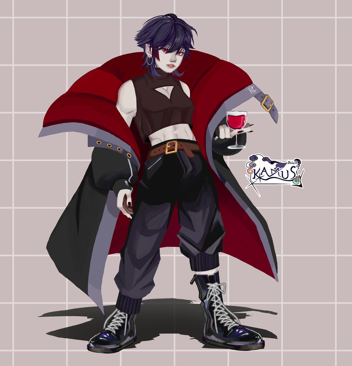 (finge que tem uma parada muito maneira escrita aqui)
#originalcharacters #art #digitalart