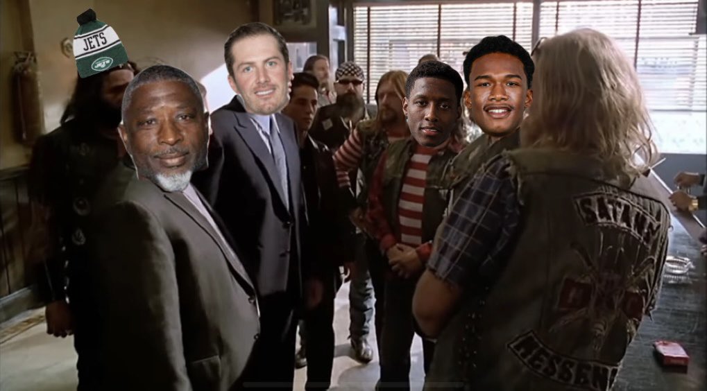 NyjMike's tweet image. Now you’s can’t leave @iamSauceGardner @GarrettWilson_V