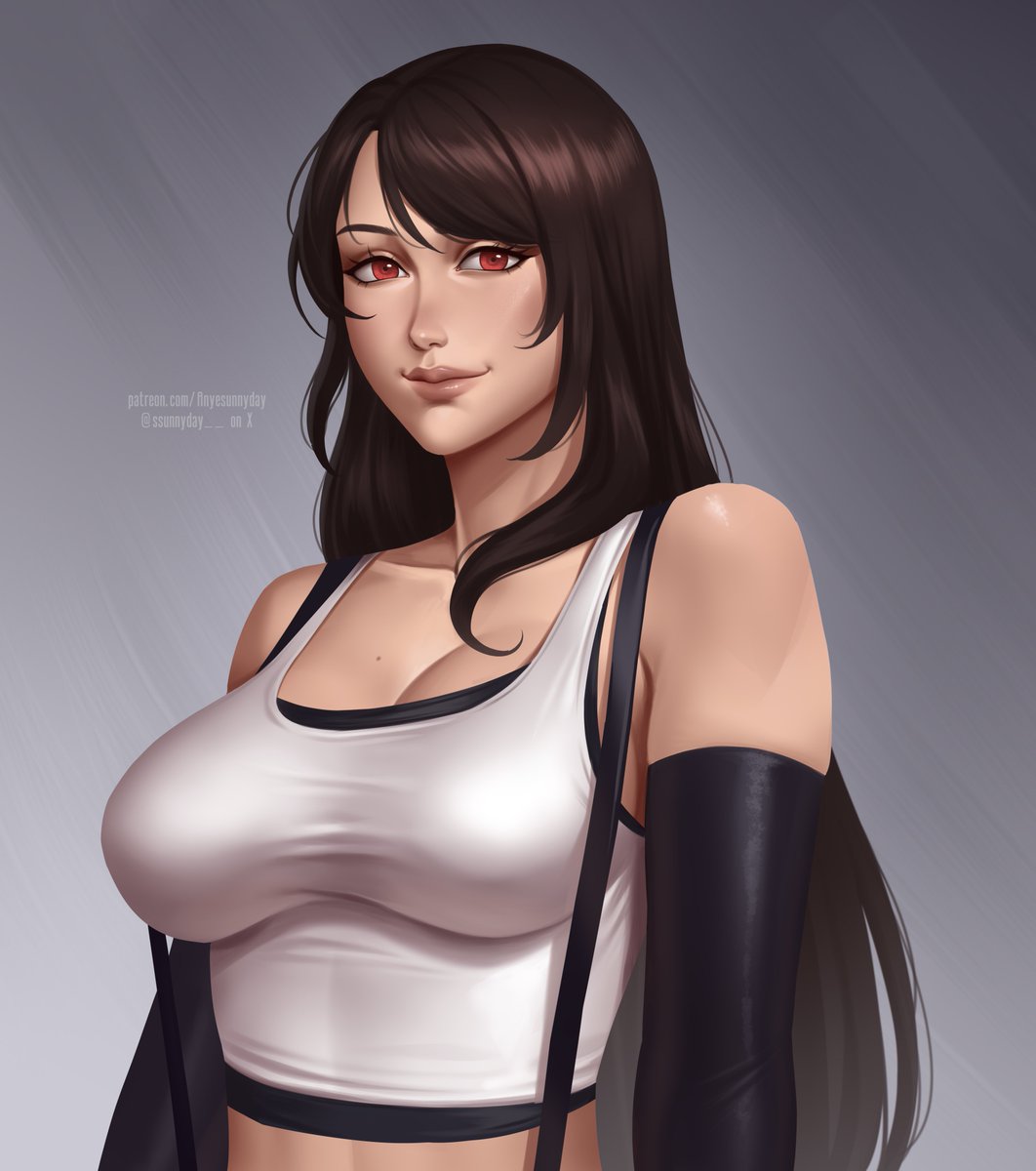 ssunnyday__'s tweet photo. Tifa Lockhart portrait ❤️

#finalfantasy #tifa https://t.co/Cp2Vrv9y0L
