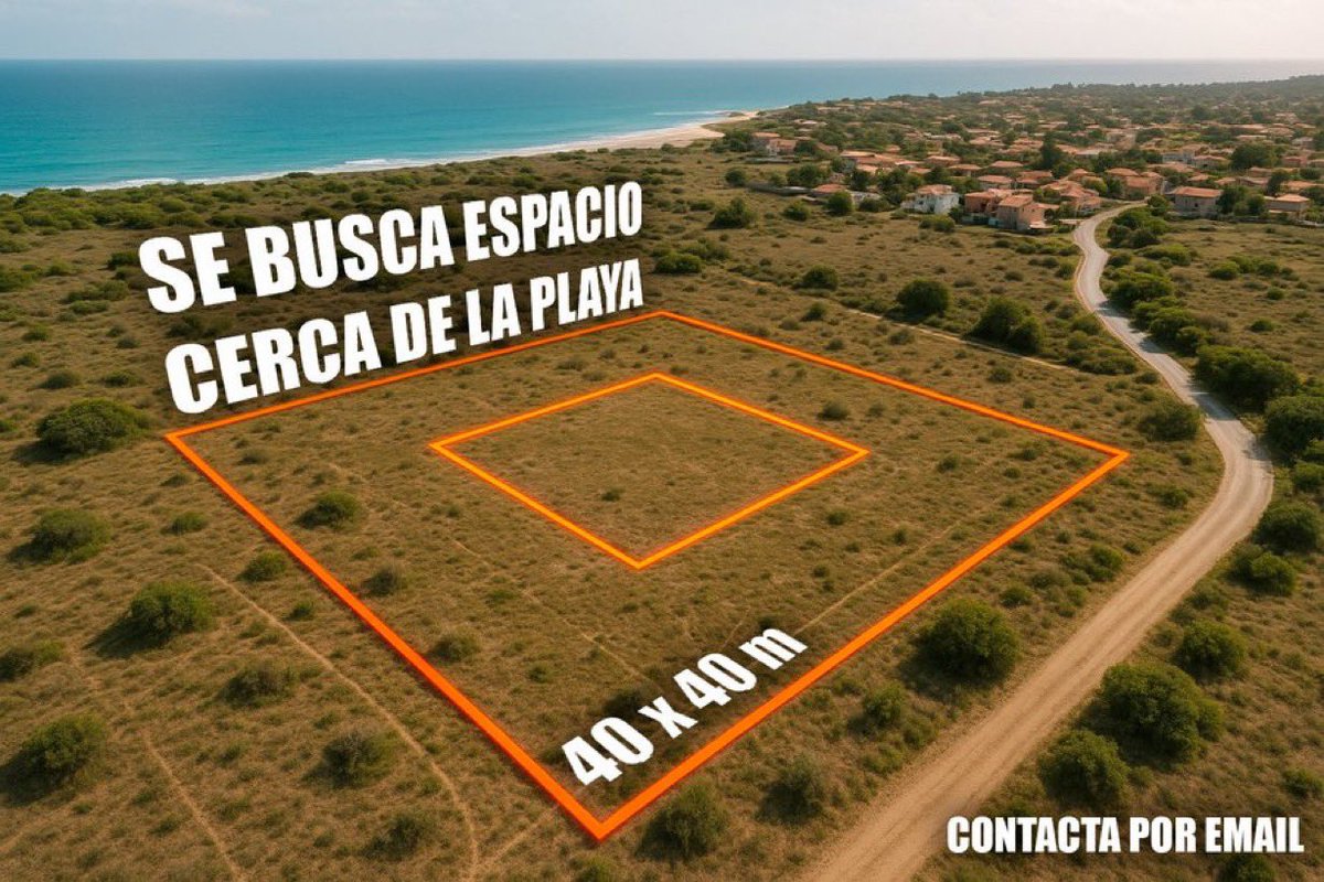 HazteOir.org (@hazteoir) on Twitter photo ⚠️ ATENCIÓN
⛱️ Se busca espacio cerca de la playa
📏 Dimensiones: 40x40m
🤫 No podemos dar más detalles, pero ya sabéis cómo nos las gastamos...
📩 Si conoces a alguien con un espacio 40x40m (aprox) cerca de playa, dile que se una y enviad un correo a logistica@hazteoir.org ⚠️ ATENCIÓN
⛱️ Se busca espacio cerca de la playa
📏 Dimensiones: 40x40m
🤫 No podemos dar más detalles, pero ya sabéis cómo nos las gastamos...
📩 Si conoces a alguien con un espacio 40x40m (aprox) cerca de playa, dile que se una y enviad un correo a logistica@hazteoir.org