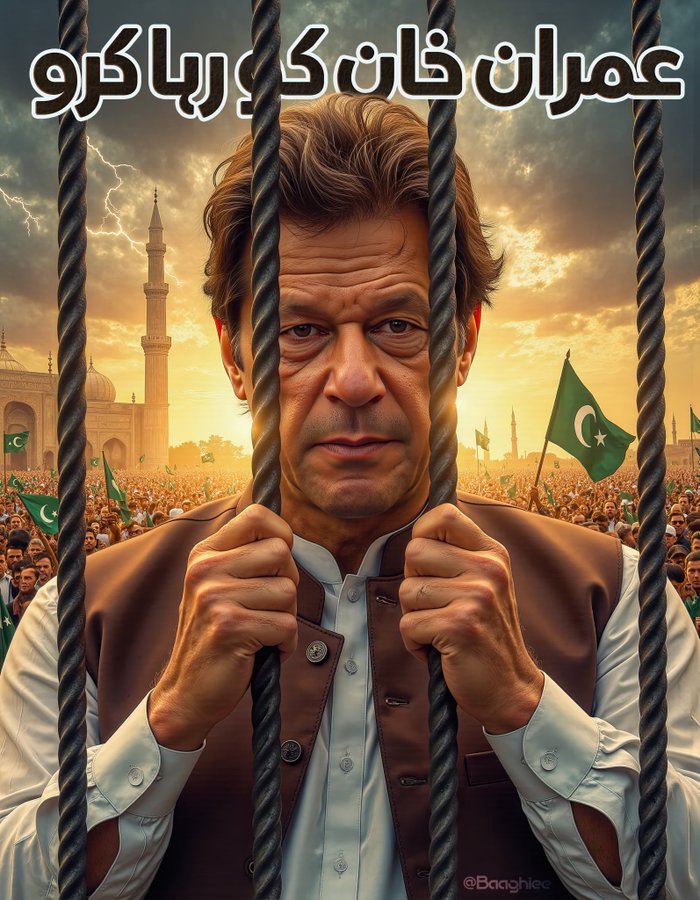 ہر دن جو عمران خان قید میں گزارتا ہے، وہ ہماری بے حسی کا ماتم کرتا ہے۔ اگر ہم نے اب قدم نہ اٹھایا تو تاریخ ہمیں معاف نہیں کرے گی۔
#جب_جیل_کا_تالا_ٹوٹے_گا
