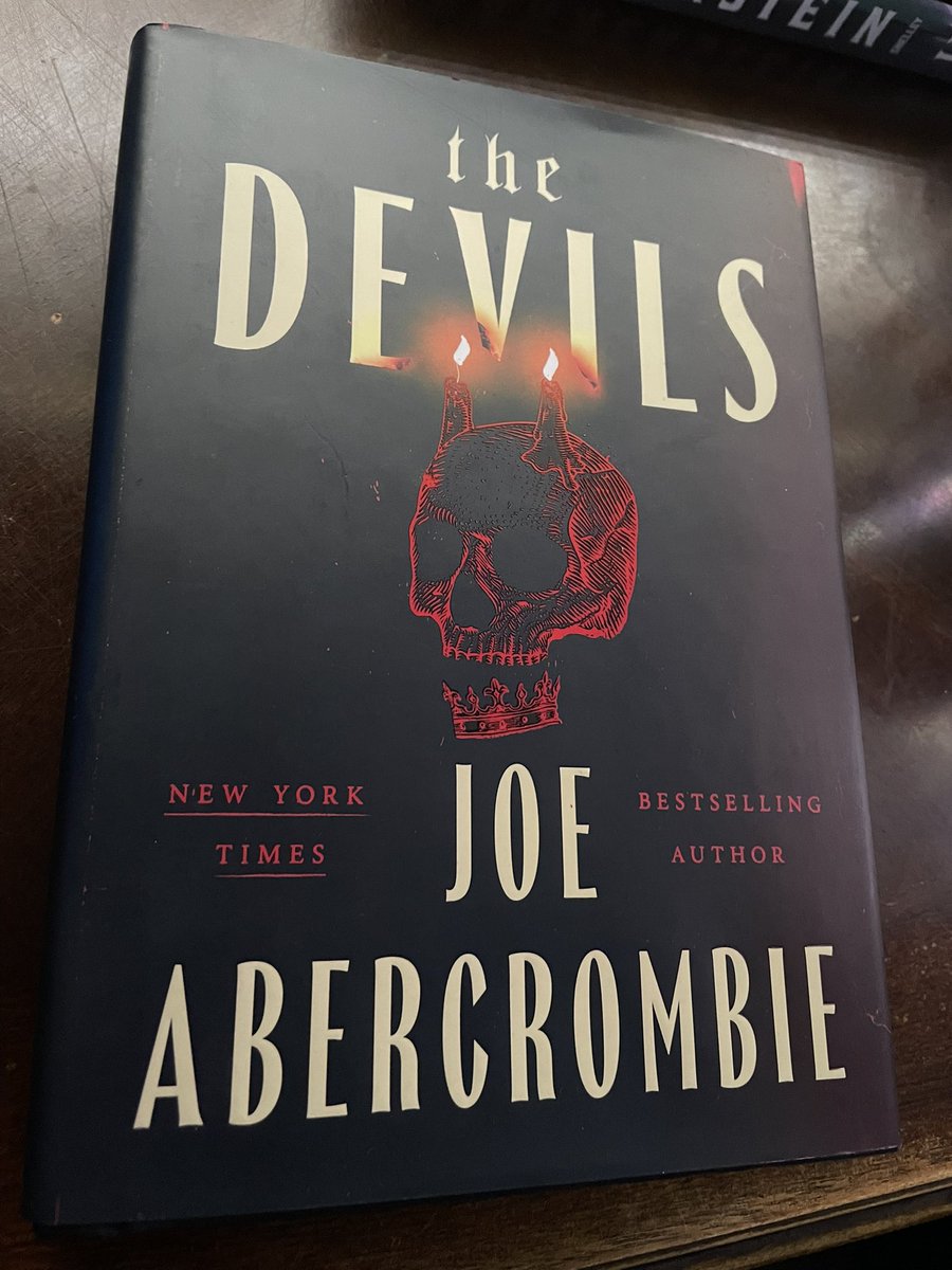One of my favorite hobbies is reading (Novels AND comic books lol), so I wanna start sharing my current reads!

Started The Devils about a week ago and LOVING it. I’m finding a lot of similarities to Suicide Squad/Creature Commandos and I’m here for it lol