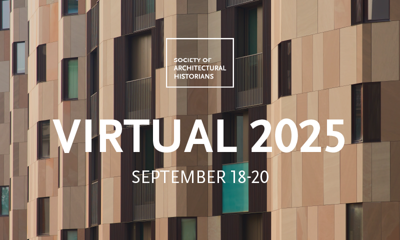 SAH's Virtual Conference is back! The three-day online conference explores the breadth and length of architectural history, historic interiors, and transformation of landscapes. Registration is now open at sah.org/conferences/vi…