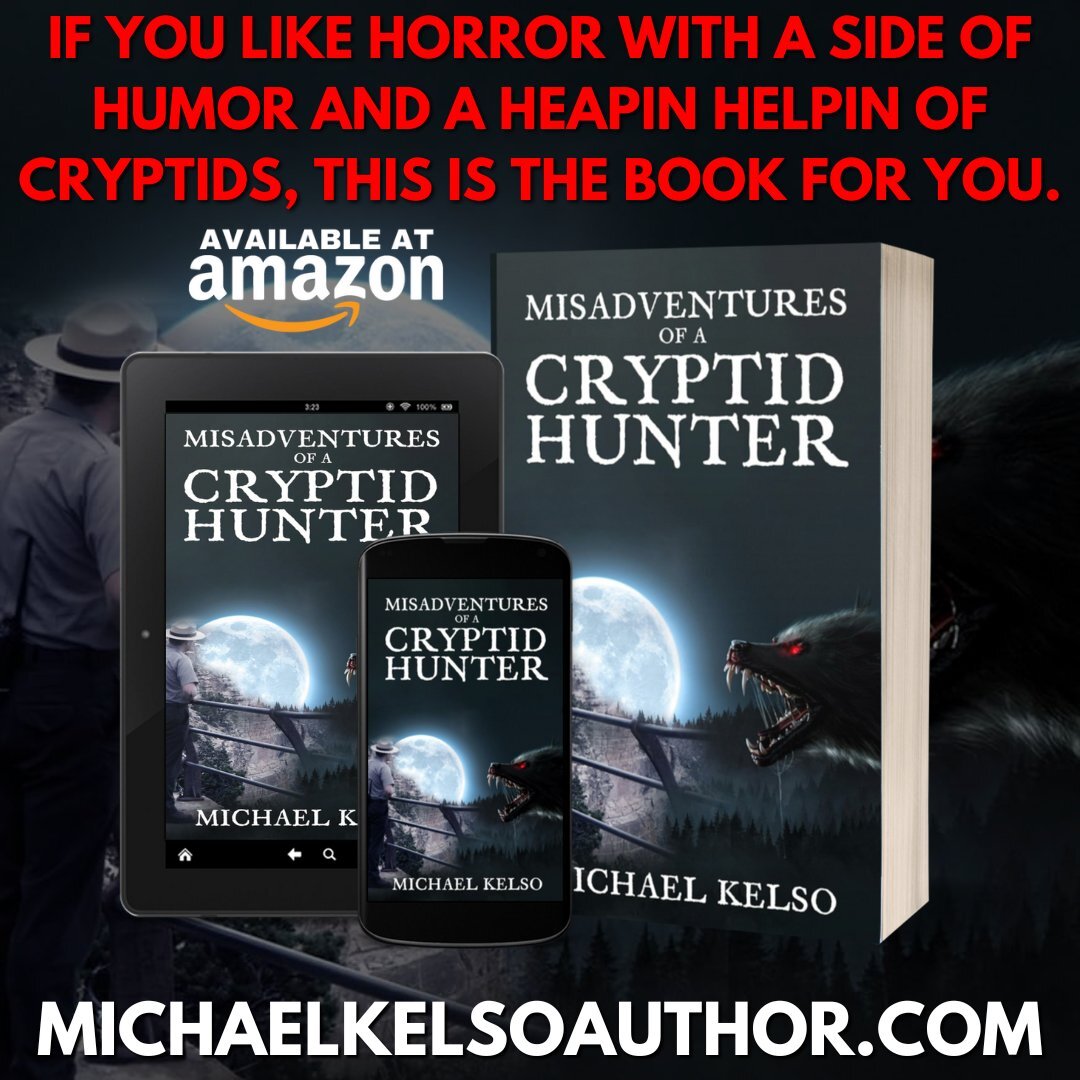 Author Shout (@authorshout) on Twitter photo Misadventures of a Cryptid Hunter is available at amzn.to/3GupTGu
<a href="/MichaelKelso2/">Michael Kelso, Author of 'INFECTED: Book 1 of... '</a>
#books #bookboost #bestbooks #horror #horrorfam #humor #awardwinning Misadventures of a Cryptid Hunter is available at amzn.to/3GupTGu
<a href="/MichaelKelso2/">Michael Kelso, Author of 'INFECTED: Book 1 of... '</a>
#books #bookboost #bestbooks #horror #horrorfam #humor #awardwinning