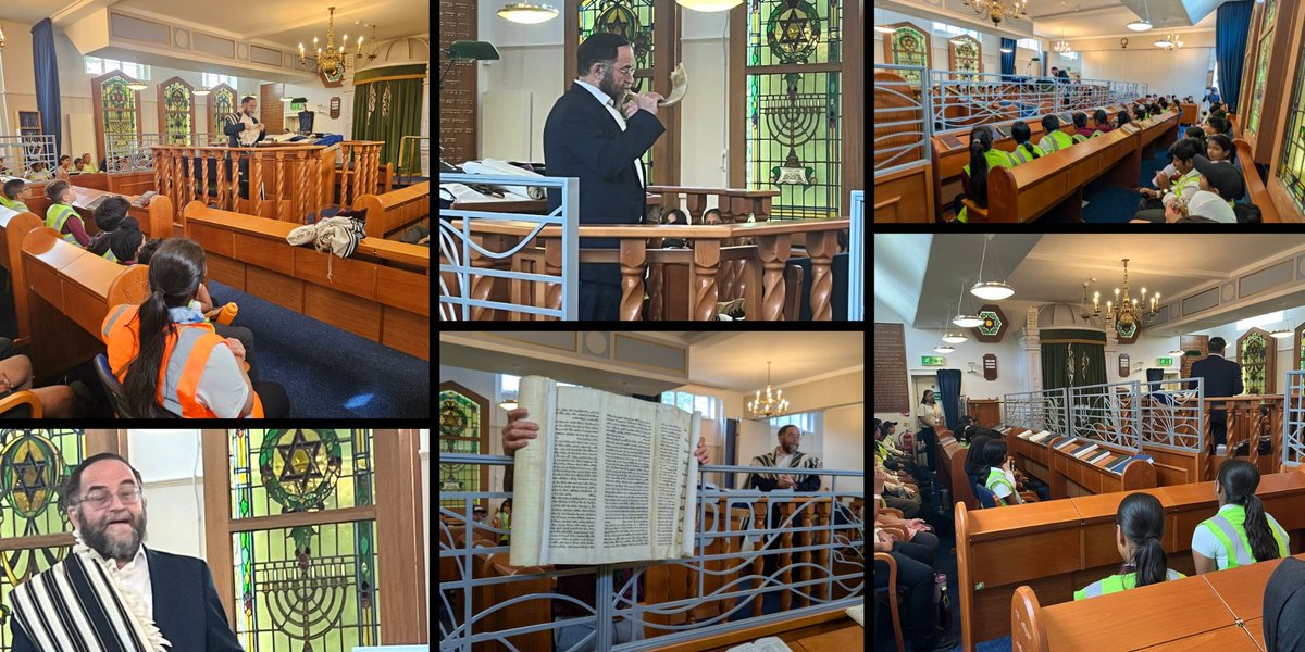 As part of their RE unit on Judaism, #Year6 enjoyed a trip to Ealing Synagogue to learn more about the Torah and the Jewish faith.