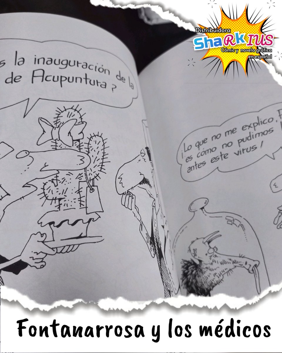Fontanarrosa y los médicos 
$300
En este recopilatorio de humor gráfico se dan cita aquellas historietas cortas y tiras cómicas en las que Fontanarrosa se las ve con médicos, enfermedades y otros tópicos relacionados con la salud o la sanidad.

Hacemos envíos a todo 🇲🇽