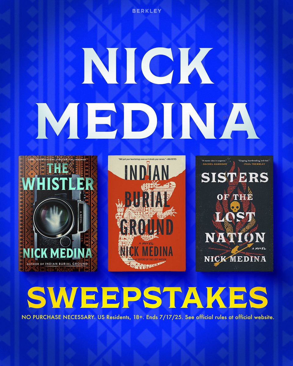 MedinaNick's tweet image. 🚨2 days left to enter!🚨
Why are young women & girls going missing? What caused a young man to lunge in front of a Jeep? How did an up-and-coming ghost hunter end up haunted himself?
Enter here for a chance to find out: sites.prh.com/nick-medina-sw…
#bookstagram #giveaway #Booktwt