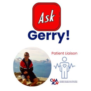 We have a new Patient Liaison - Gerry Kimmel! He is happy to answer your questions from a patient perspective! We will be compiling the questions submitted by August 31 and creating a webinar or other session this fall. Ask Gerry anonymously here: surveymonkey.com/r/VCP9FKK