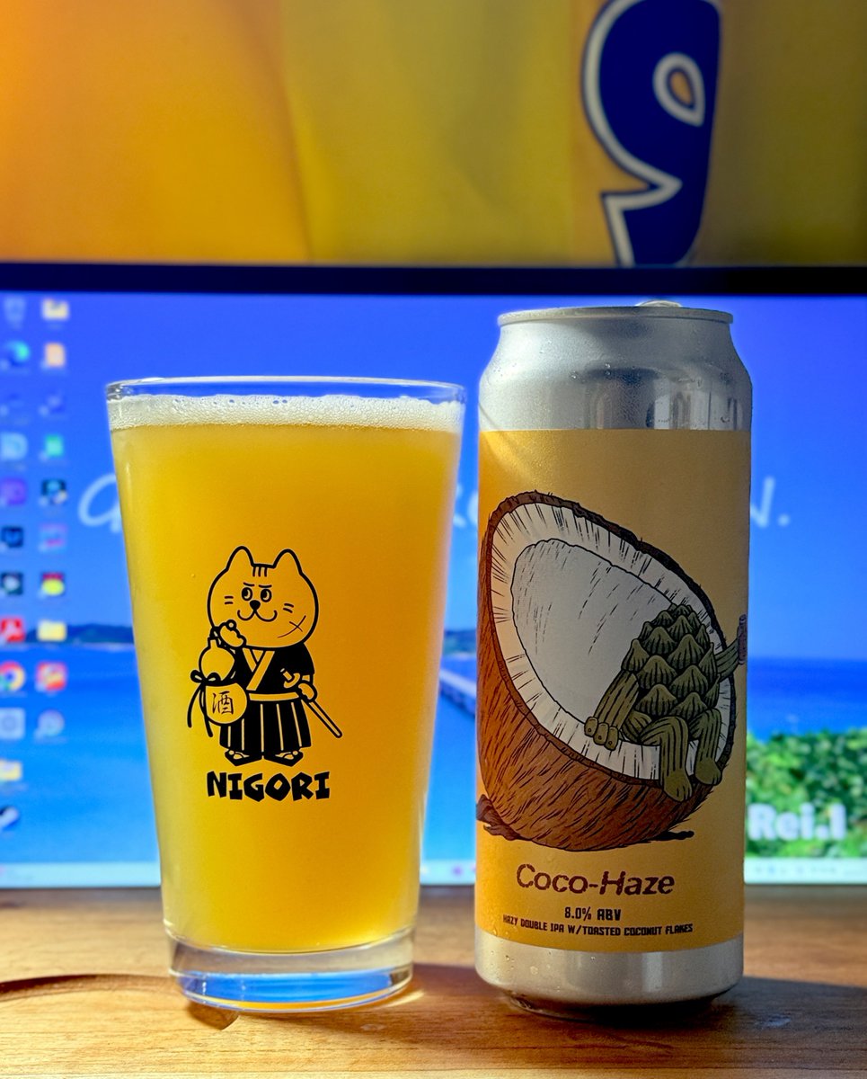 #BEERKICHI さんで買ってきたNIGORIグラス、割と良い感じですね。ビアカルチャーはビールだけでなく、こういうグッズも大事。バンT(バンドTシャツ)ならぬブルT(ブルワリーTシャツ)も秀逸なデザイン多数ありますし、こだわりのグッズを追い求めては如何でしょうか。
#クラフトビール