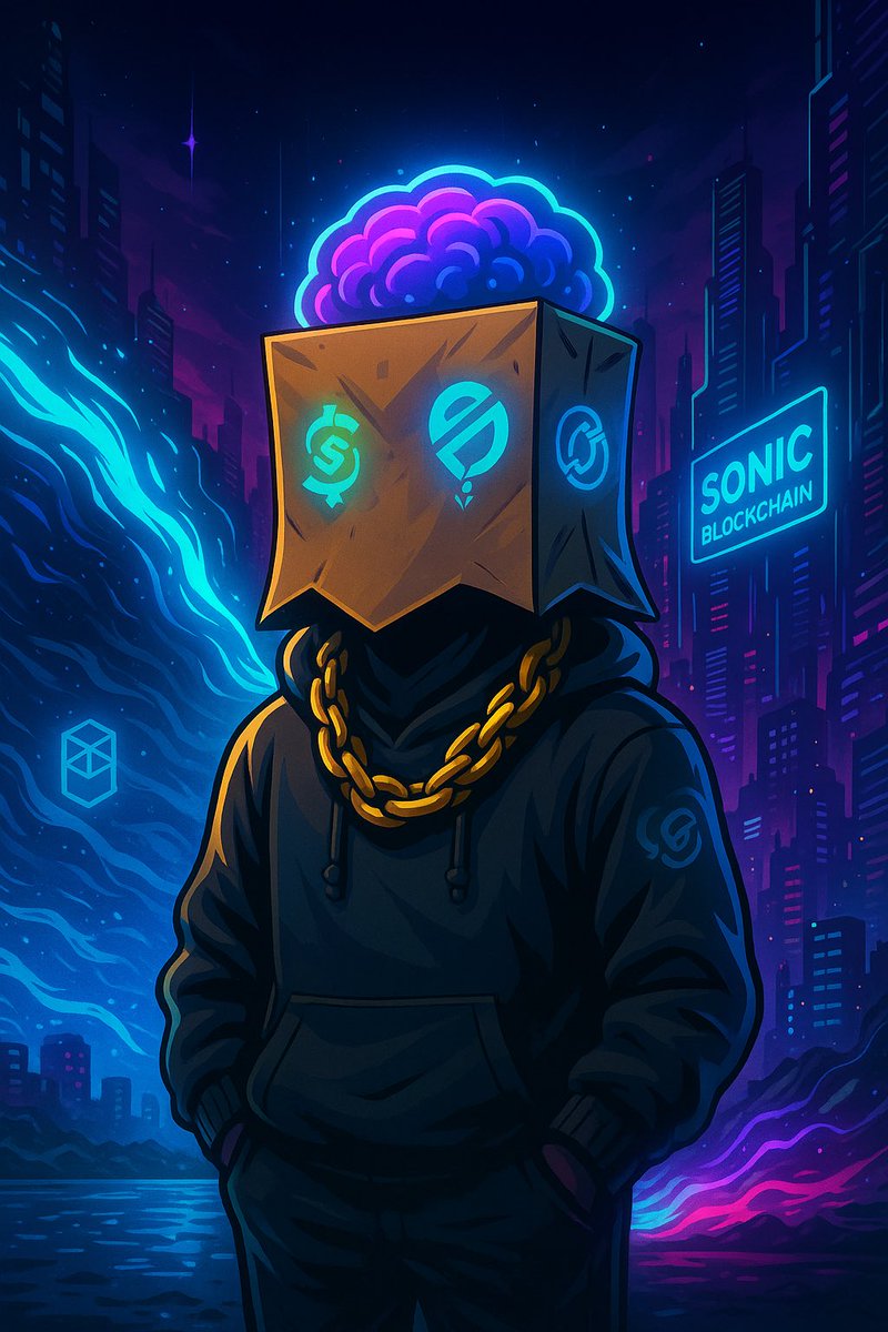 ImBaggedUp's tweet photo. The Evolution (To Sonic)
He could’ve quit.
Instead, he followed the builders. The real ones.
From Fantom to Sonic.
BagBrain isn’t just a meme — he’s every collector who got rugged, learned, and leveled up.
Still wears the bag.
But now there’s a brain inside.
🧠💼
#BagBrain #SonicBlockchain #MemeFi