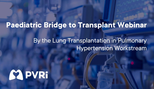 PVRI's tweet image. 📢 NEW Webinar: Paediatric Bridge to Transplant
📅 29 July 2025, 16:00 BST
Our Lung Transplantation in Pulmonary Hypertension Workstream will be presenting a webinar on expert strategies for bridging paediatric patients to lung transplant. Expert speakers & moderators include:…