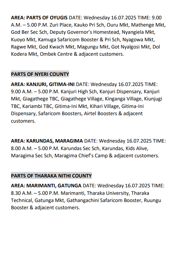Kenya Power tweet media