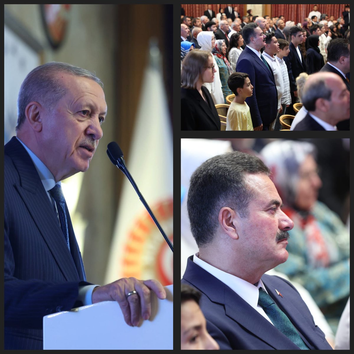 Cumhurbaşkanımız Sayın Recep Tayyip Erdoğan'ın teşrifleriyle TBMM'de düzenlenen '15 Temmuz Demokrasi ve Milli Birlik Günü' anma programına katıldık.