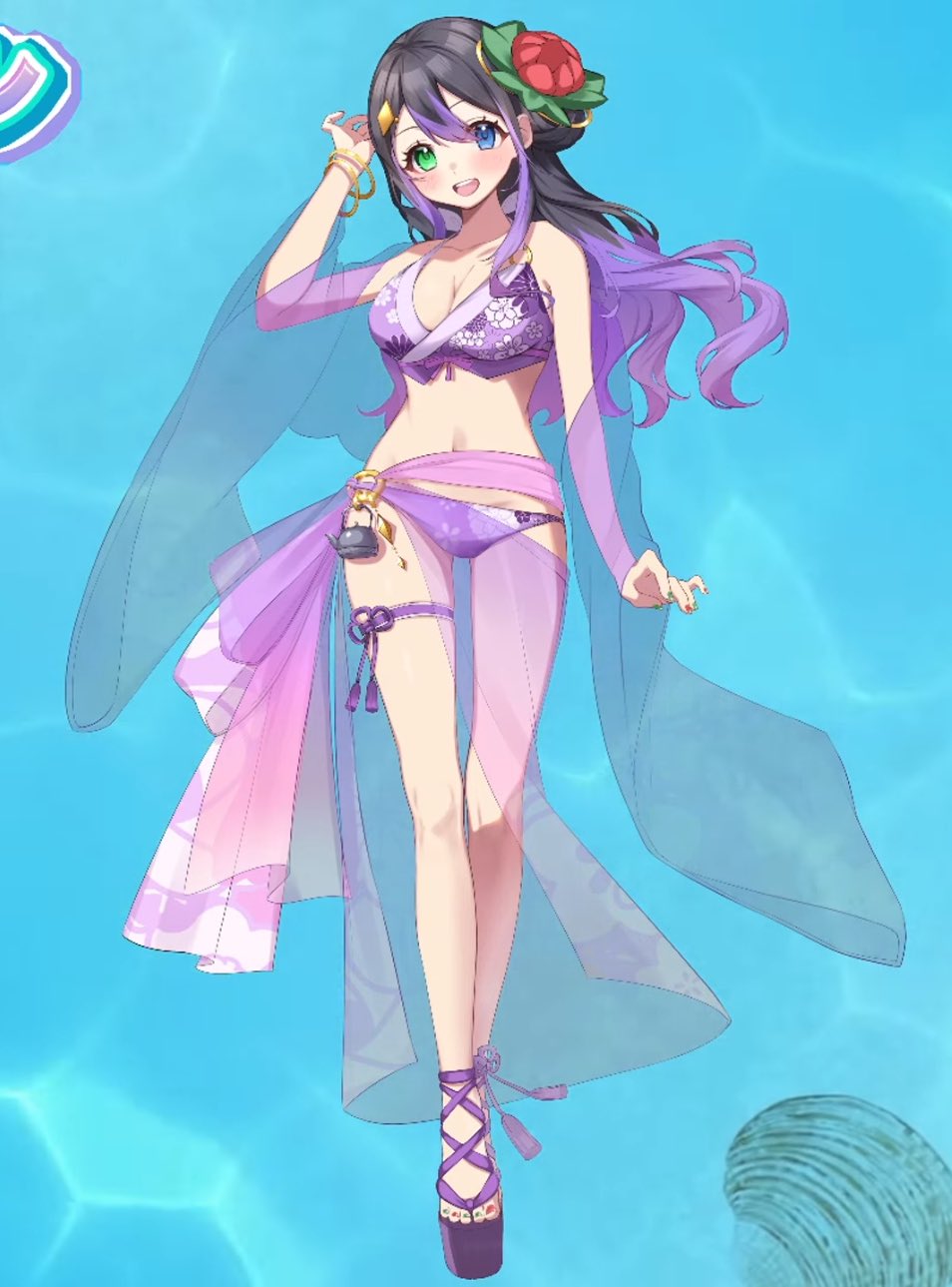 シーグラスアート 狐の女の子♪〜レッドver.〜 LIMEPIEシリーズ 夢見月瑞希・睦み合う綺羅の夢Ver. 1/8スケール