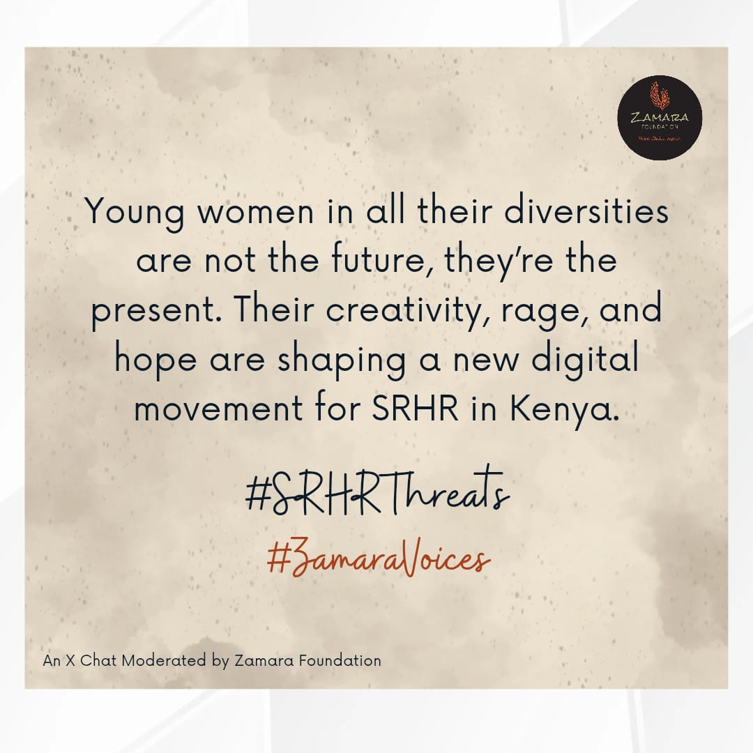 John Miano (@mianojn) on Twitter photo Safe and affordable contraceptives should be a guarantee, not a gamble. Health and dignity must never come at a cost.
#SRHRThreatsKe #ZamaraVoices <a href="/Zamara_fdn/">Zamara Foundation</a> Safe and affordable contraceptives should be a guarantee, not a gamble. Health and dignity must never come at a cost.
#SRHRThreatsKe #ZamaraVoices <a href="/Zamara_fdn/">Zamara Foundation</a>