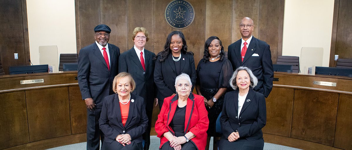 ✨ History Made in Aldine ISD! ✨

For the first time ever, the entire Aldine ISD Board of Trustees has earned the prestigious 100% Master Trustee Designation — a powerful testament to their commitment to leadership, learning, and student success! 

But that’s not all…
They also